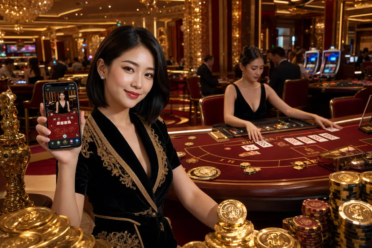 iwetbet Live Dealer Baccarat ဂိမ်းကစားခြင်း
